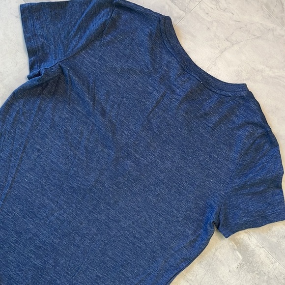 Forever 21 Tupac forPRESIDENT  Medium blue women’s cut T-shirt gold glitter SZ M - Picture 7 of 9